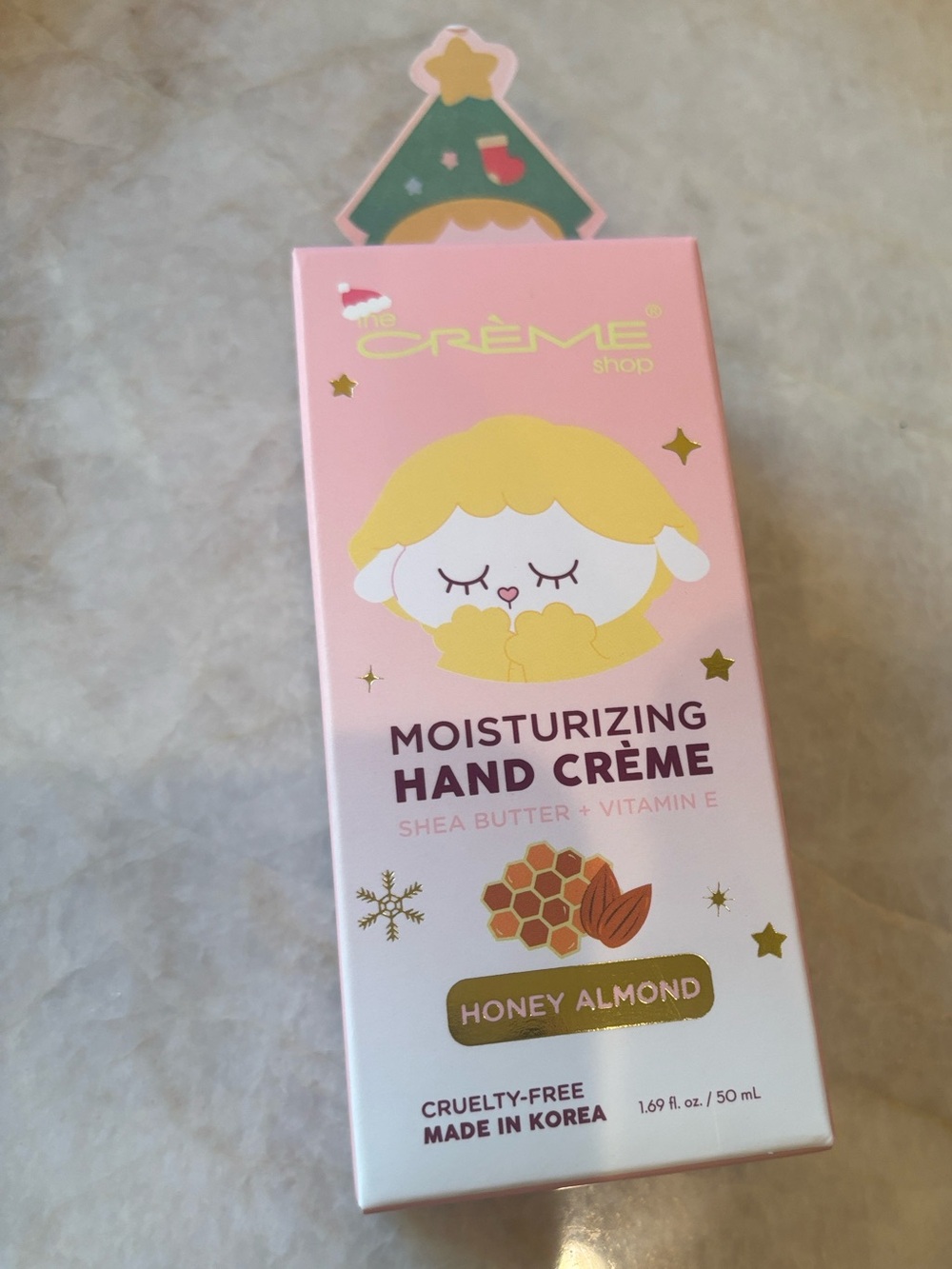 Honey Almond Moisturizing Hand Crรจme - Pink